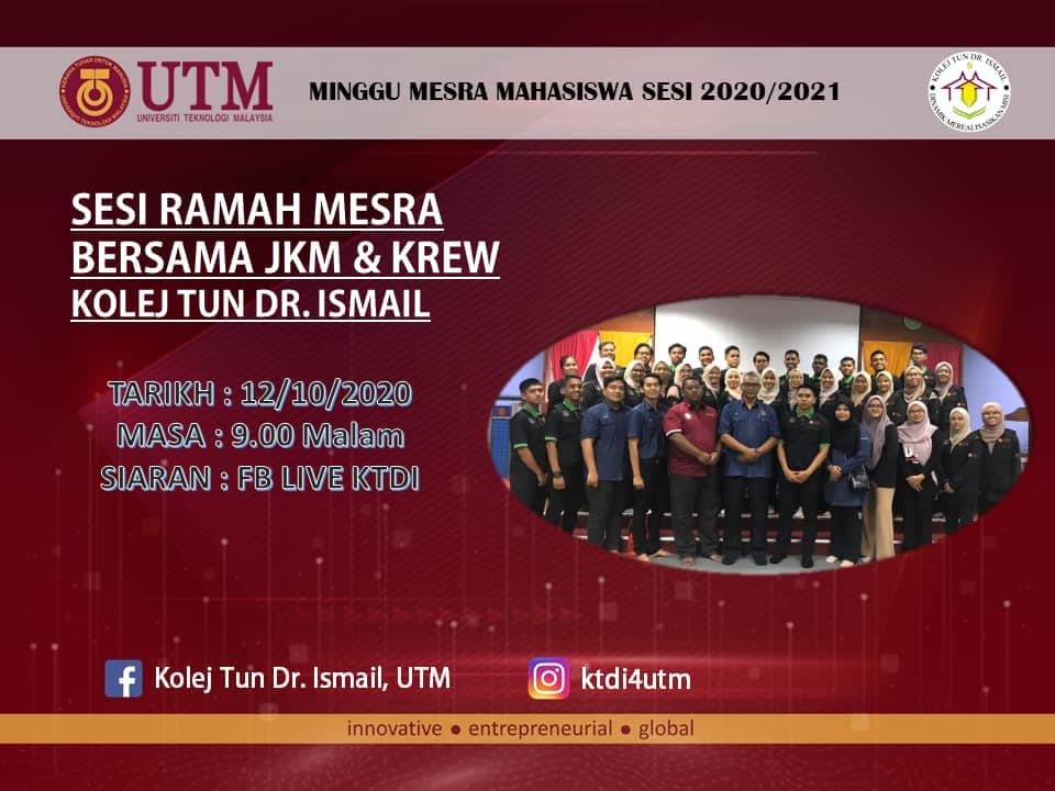 Sesi Ramah Mesra Bersama JKM & Krew Kolej Tun Dr. Ismail – Calendar