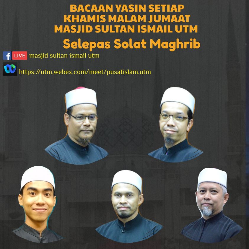 Bacaan Yasin Setiap Khamis Malam Jumaat Selepas Solat Maghrib 