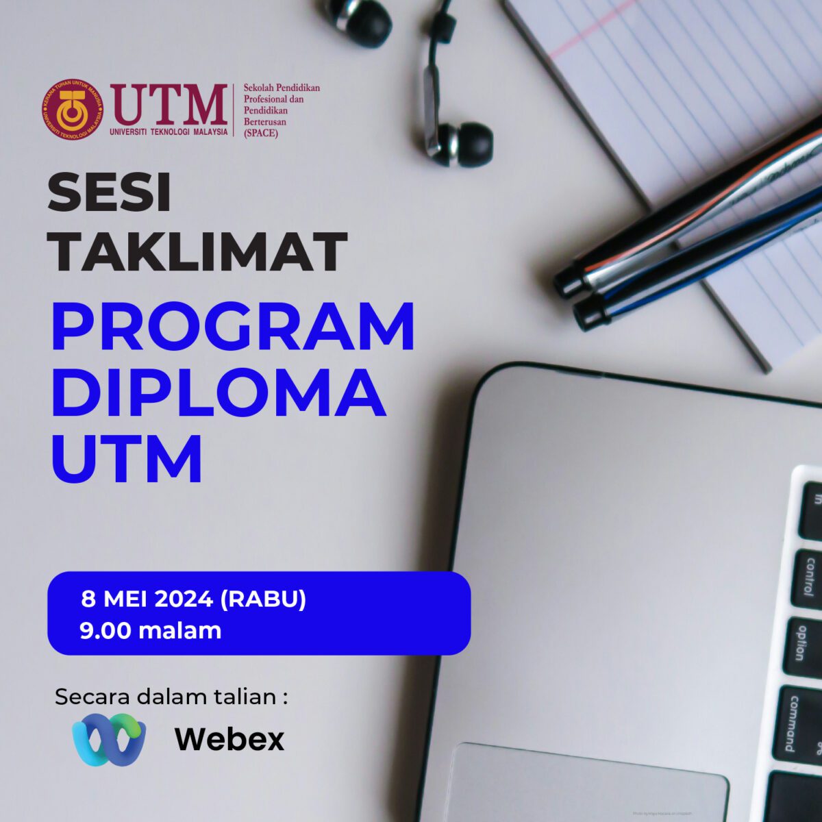 Sesi Taklimat Program Diploma UTM Calendar & Events